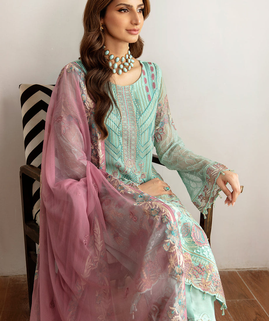 Ramsha Rangoon Chiffon Vol-11 D#1107