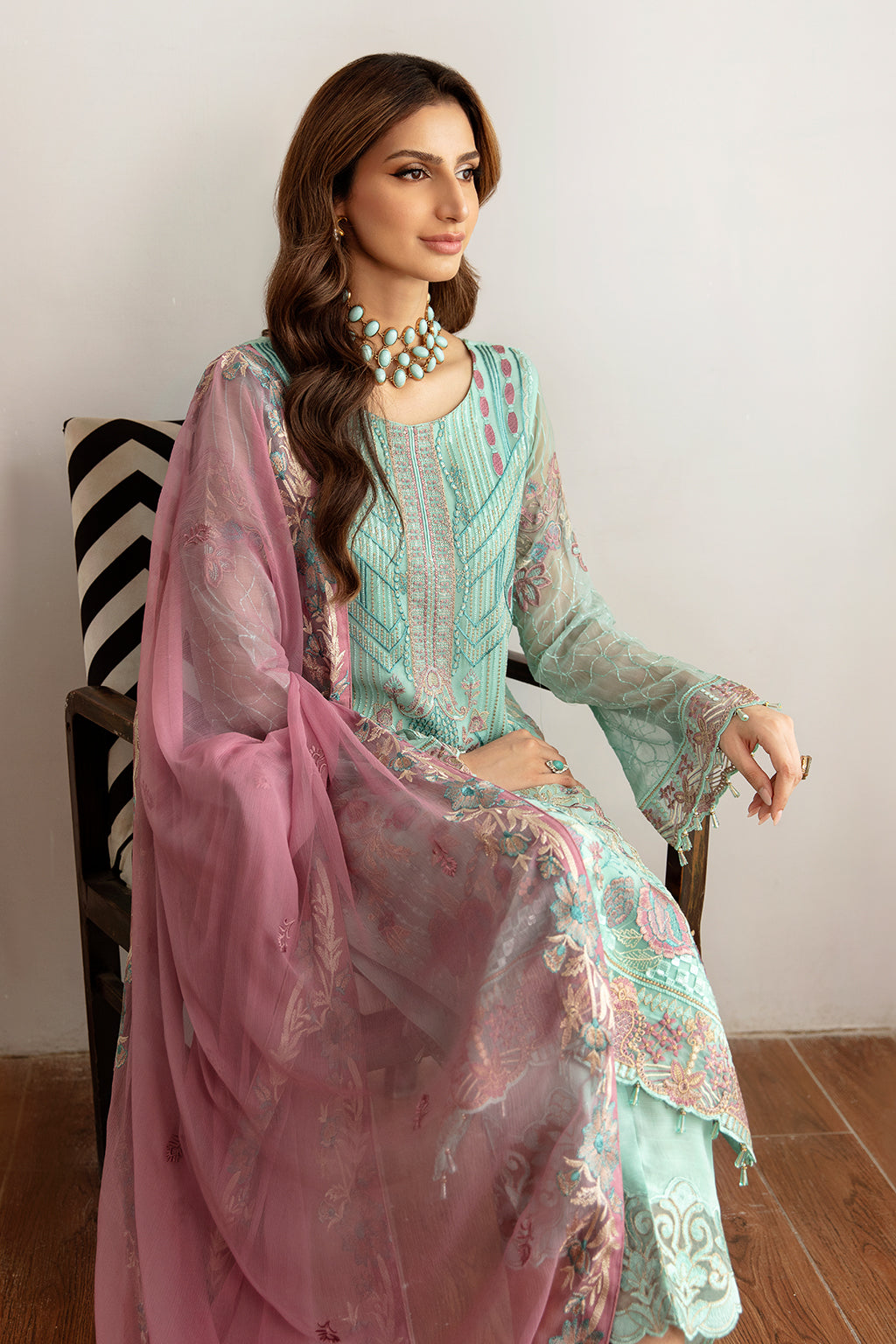 Ramsha Rangoon Chiffon Vol-11 D#1107