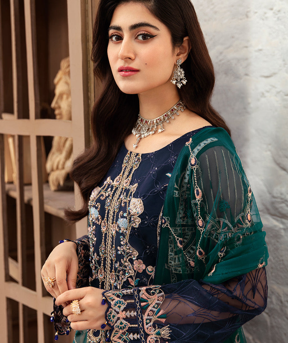 Ramsha Minhal Chiffon'24 Vol-10 M#1009