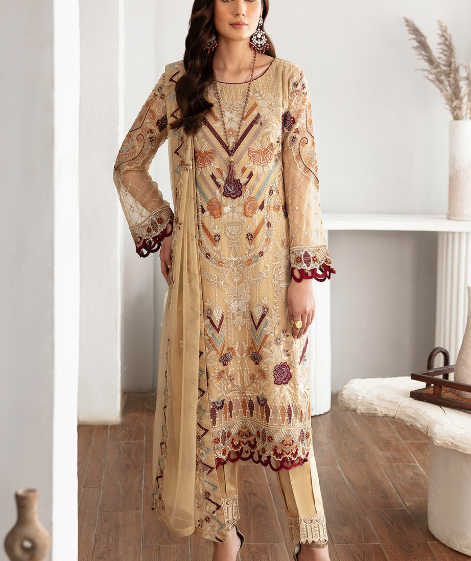 Ramsha Rangoon Chiffon Vol-11 D#1108