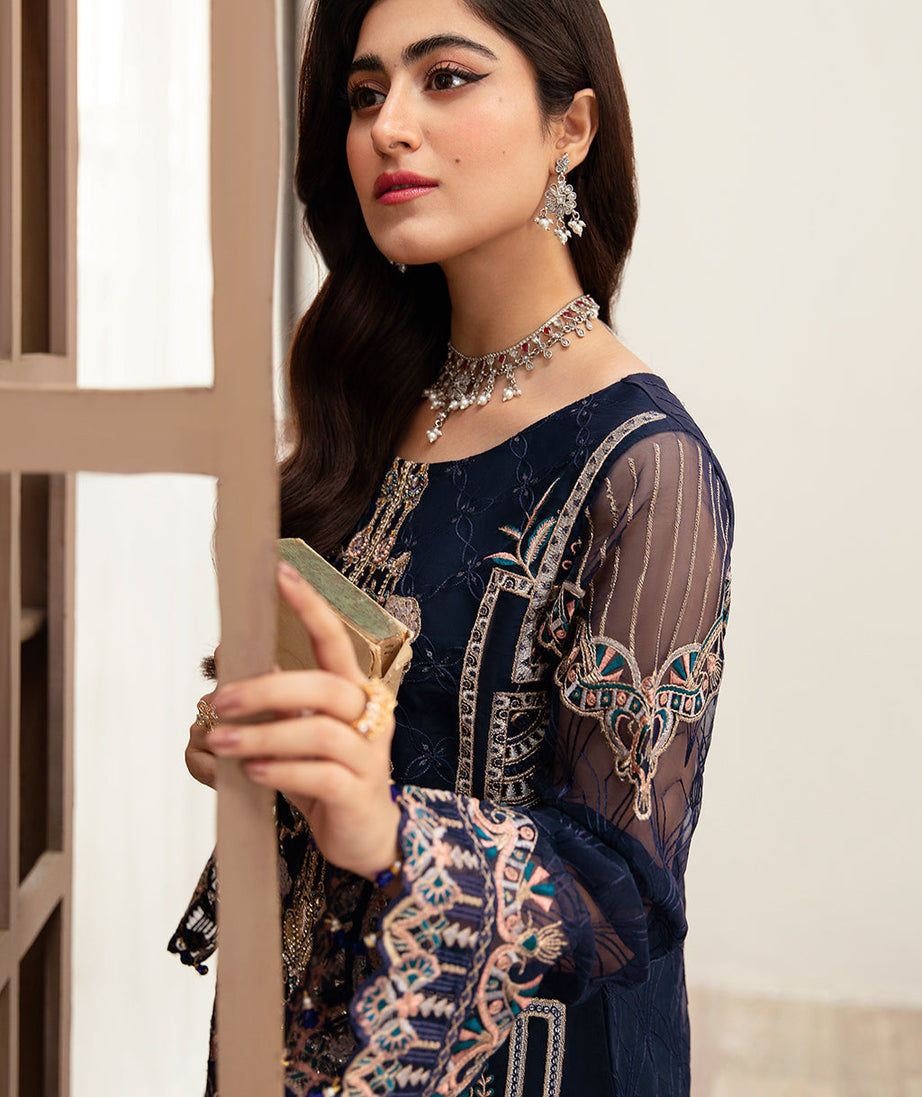 Ramsha Minhal Chiffon'24 Vol-10 M#1009