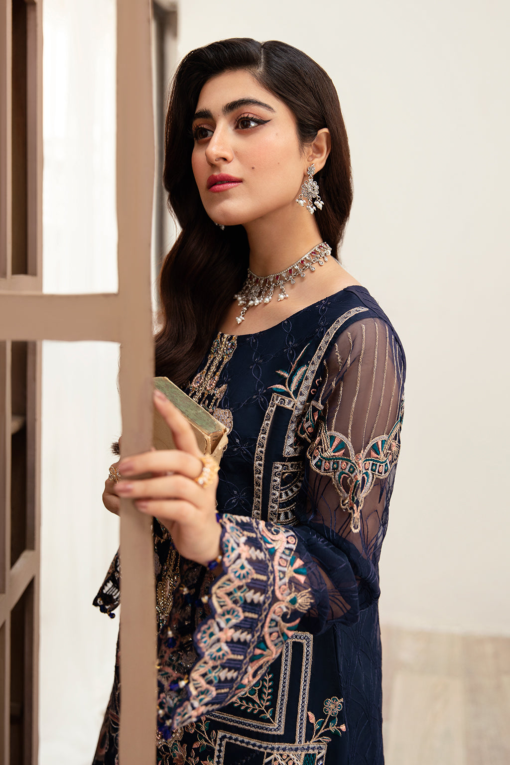 Ramsha Minhal Chiffon'24 Vol-10 M#1009
