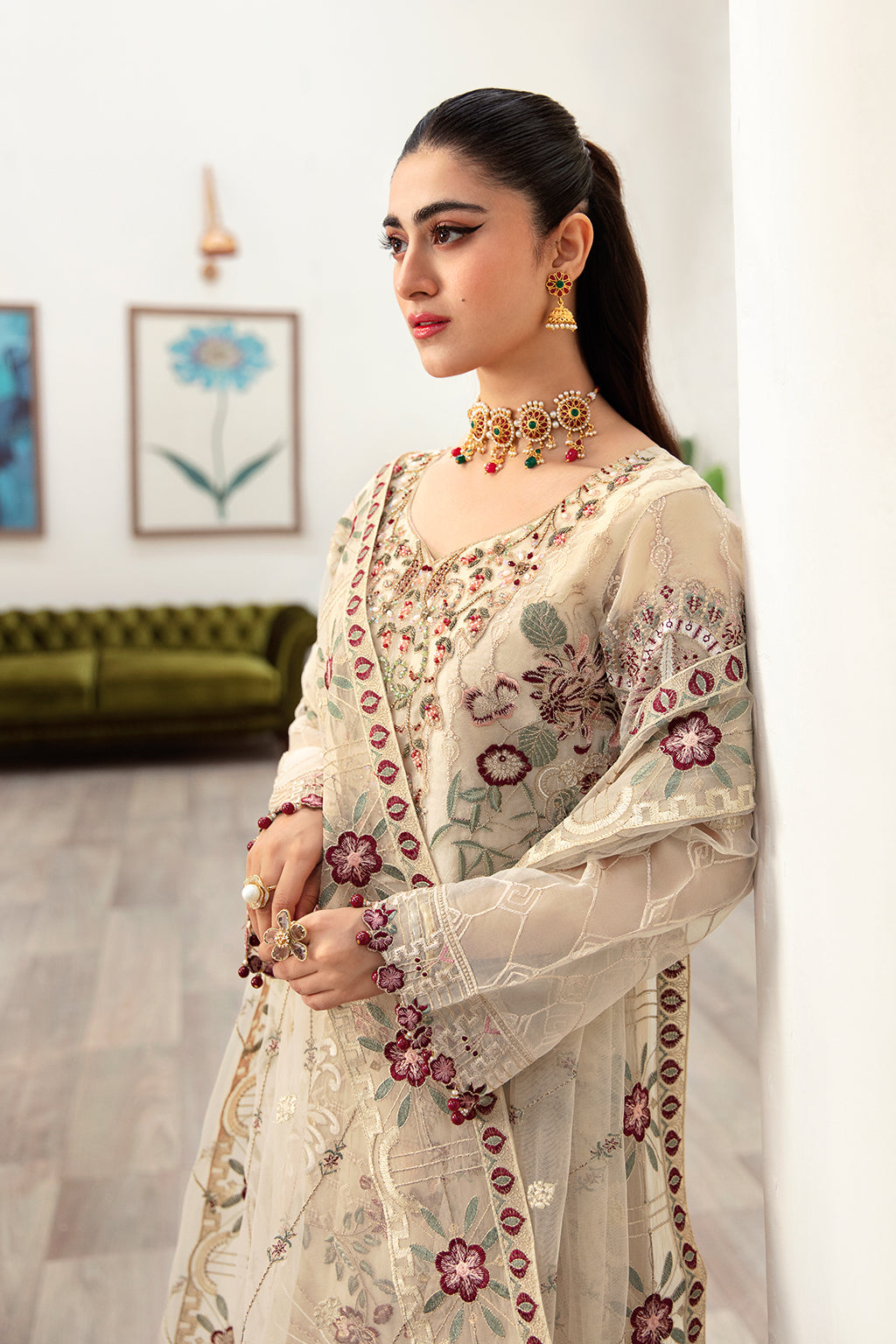 Ramsha Minhal Chiffon'24 Vol-10 M#1004
