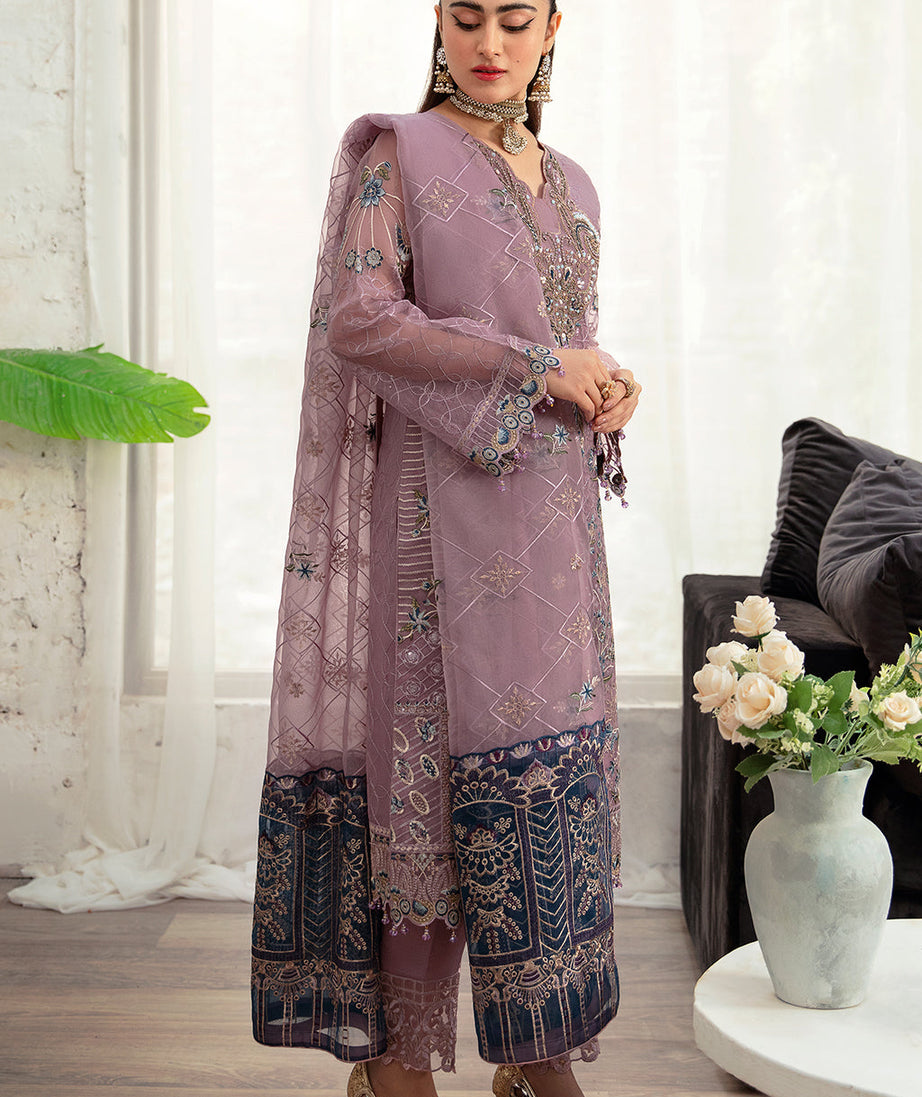 Ramsha Minhal Chiffon'24 Vol-10 M#1005