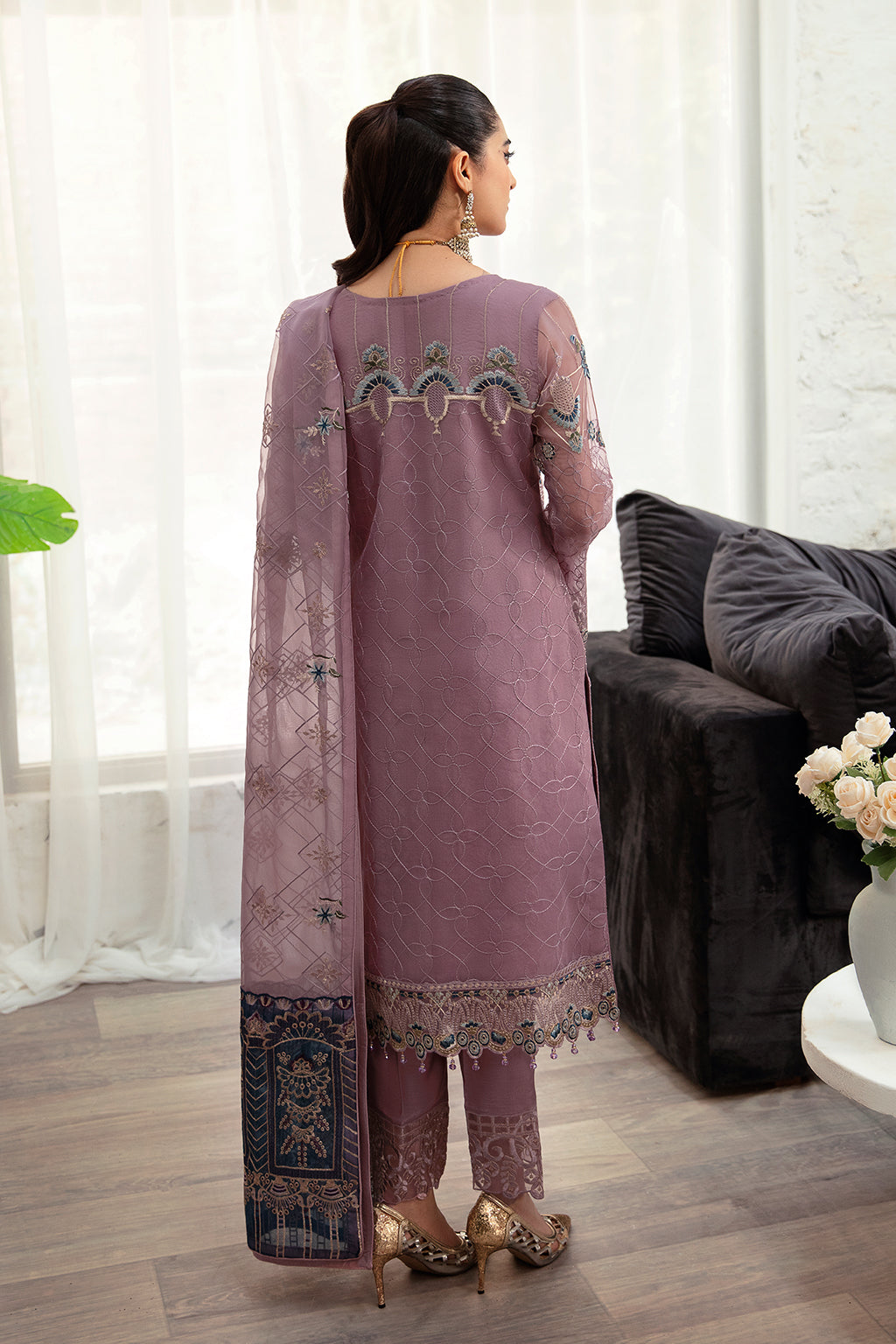 Ramsha Minhal Chiffon'24 Vol-10 M#1005