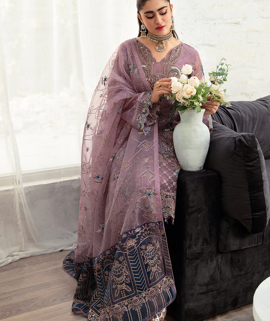 Ramsha Minhal Chiffon'24 Vol-10 M#1005
