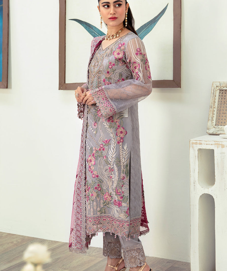 Ramsha Minhal Chiffon'24 Vol-10 M#1008