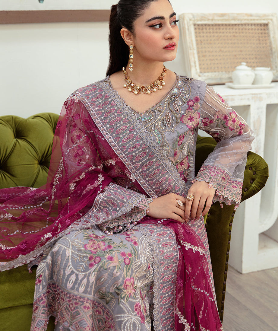 Ramsha Minhal Chiffon'24 Vol-10 M#1008
