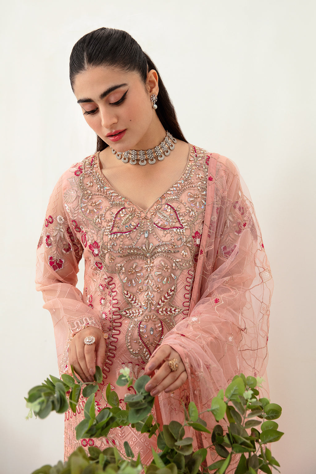 Ramsha Minhal Chiffon'24 Vol-10 M#1007