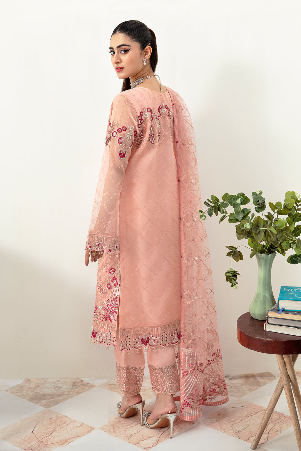 Ramsha Minhal Chiffon'24 Vol-10 M#1007