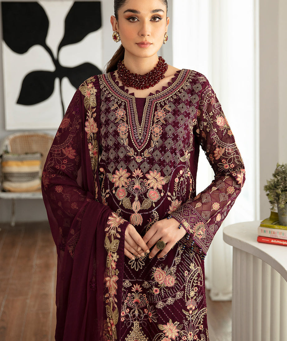 Ramsha Rangoon Chiffon Vol-11 D#1104