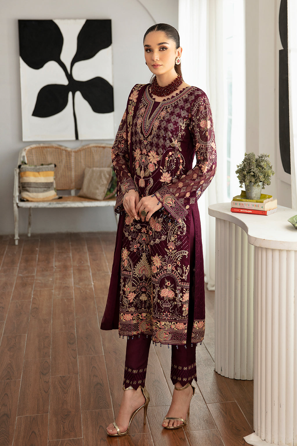 Ramsha Rangoon Chiffon Vol-11 D#1104