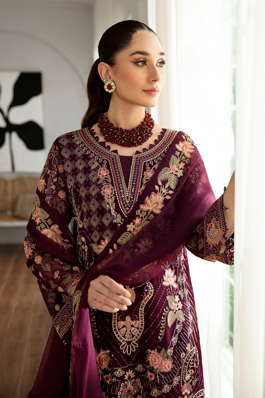Ramsha Rangoon Chiffon Vol-11 D#1104