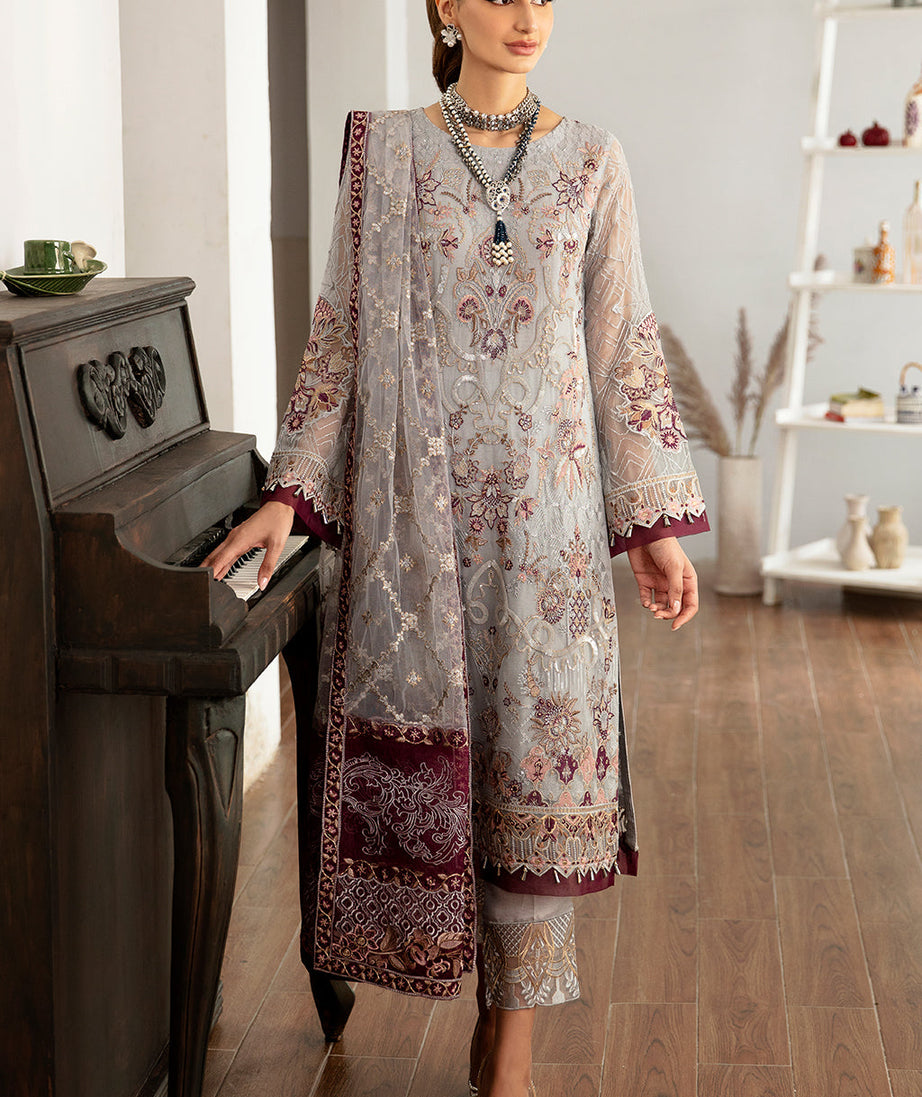 Ramsha Rangoon Chiffon Vol-11 D#1109