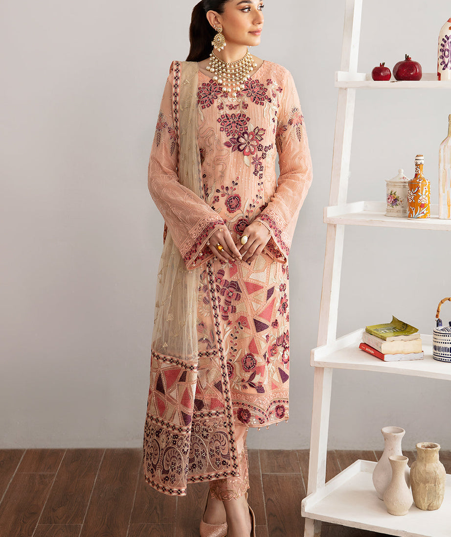 Ramsha Rangoon Chiffon Vol-11 D#1112
