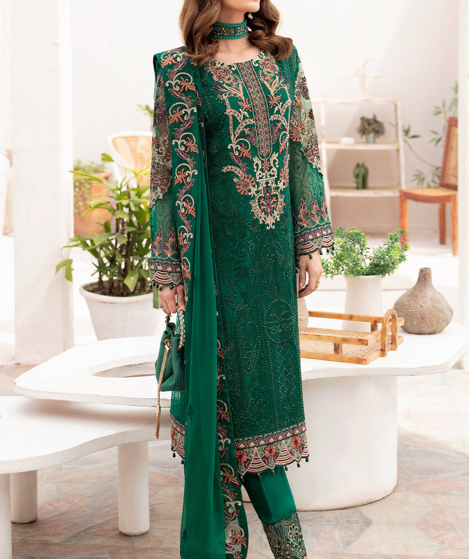 Ramsha Chevron Chiffon`23 D#704