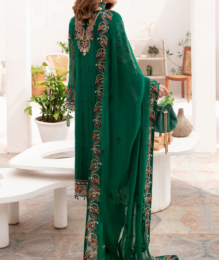 Ramsha Chevron Chiffon`23 D#704