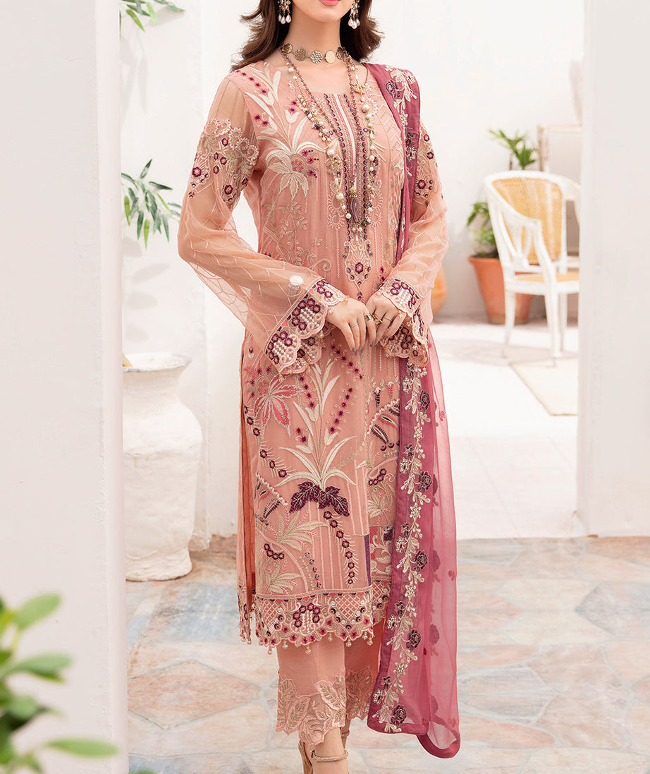 Ramsha Chevron Chiffon`23 D#702