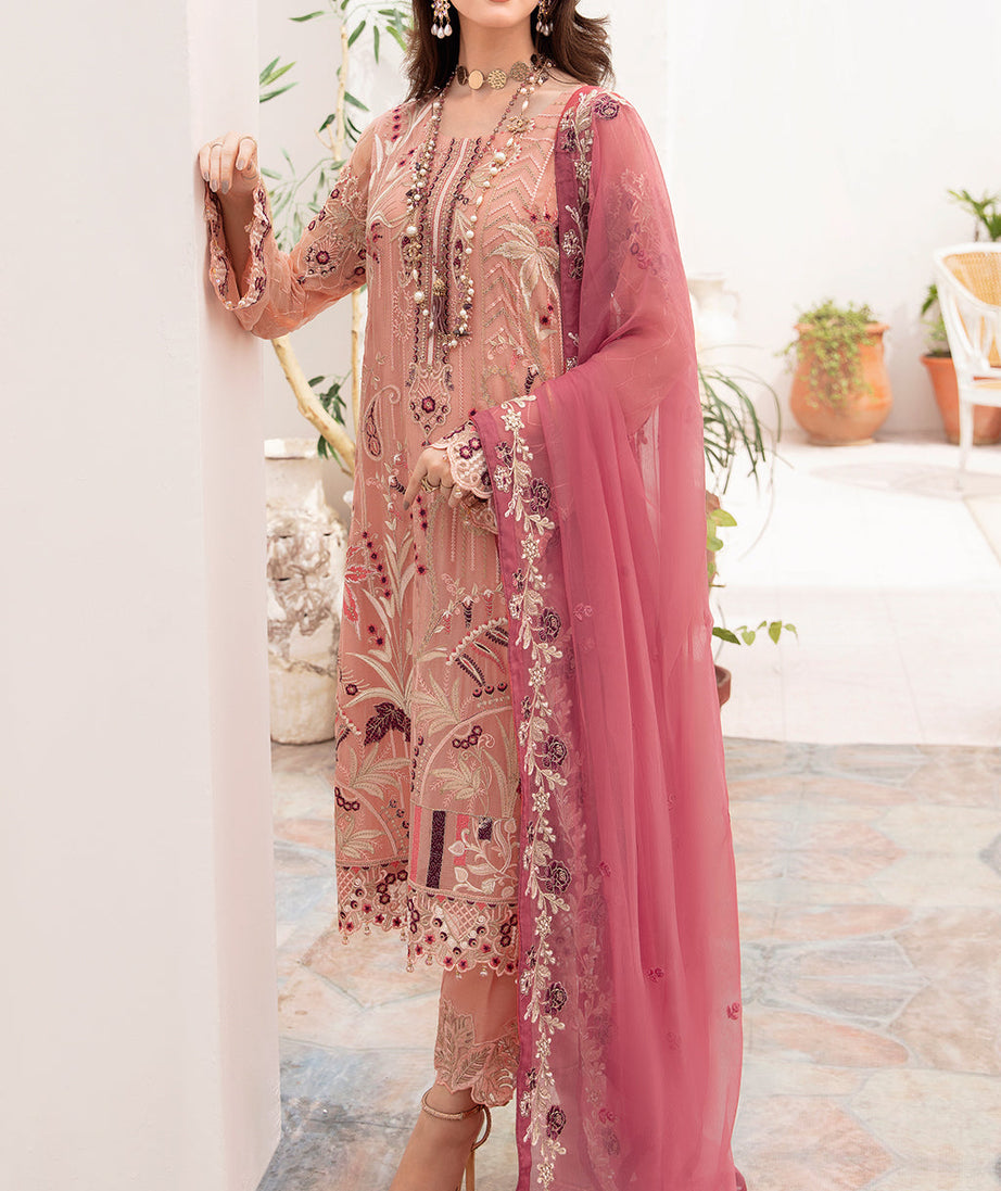 Ramsha Chevron Chiffon`23 D#702