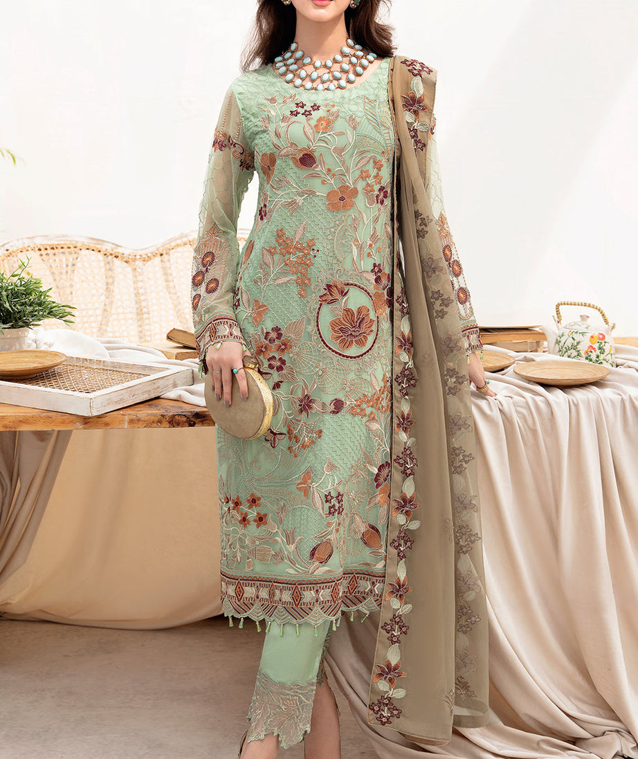 Ramsha Chevron Chiffon`23 D#710