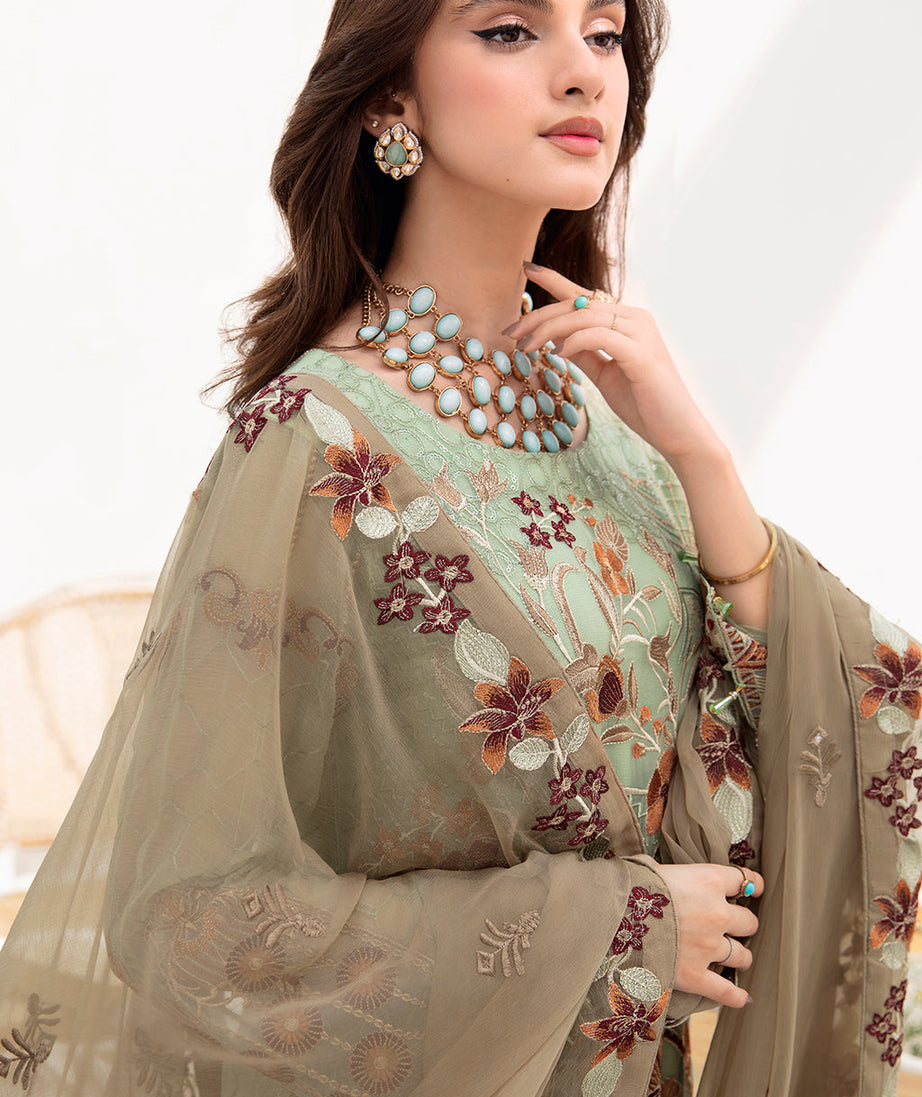 Ramsha Chevron Chiffon`23 D#710