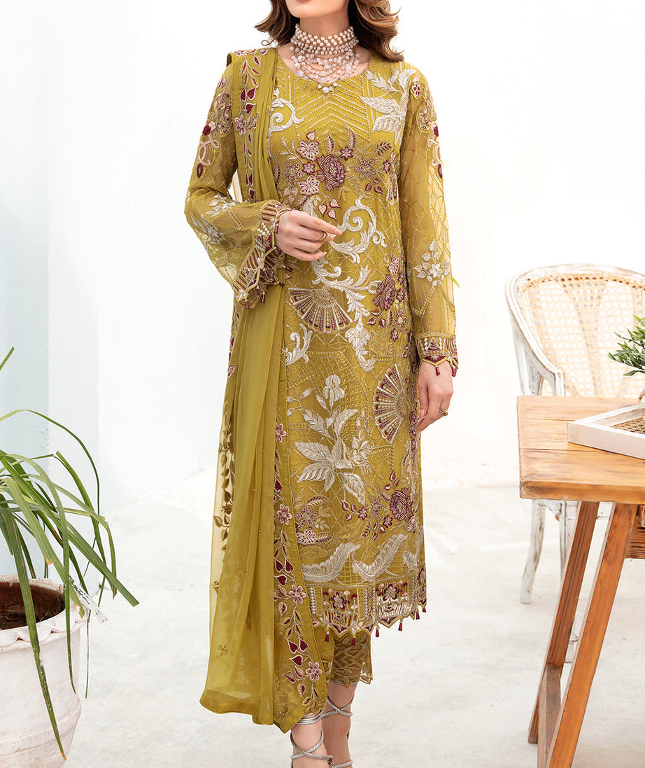 Ramsha Chevron Chiffon`23 D#706