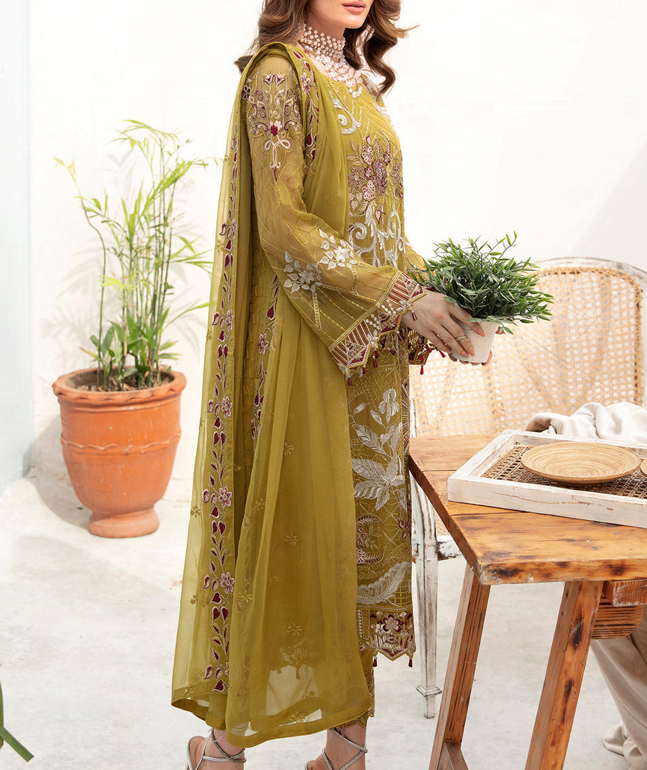 Ramsha Chevron Chiffon`23 D#706