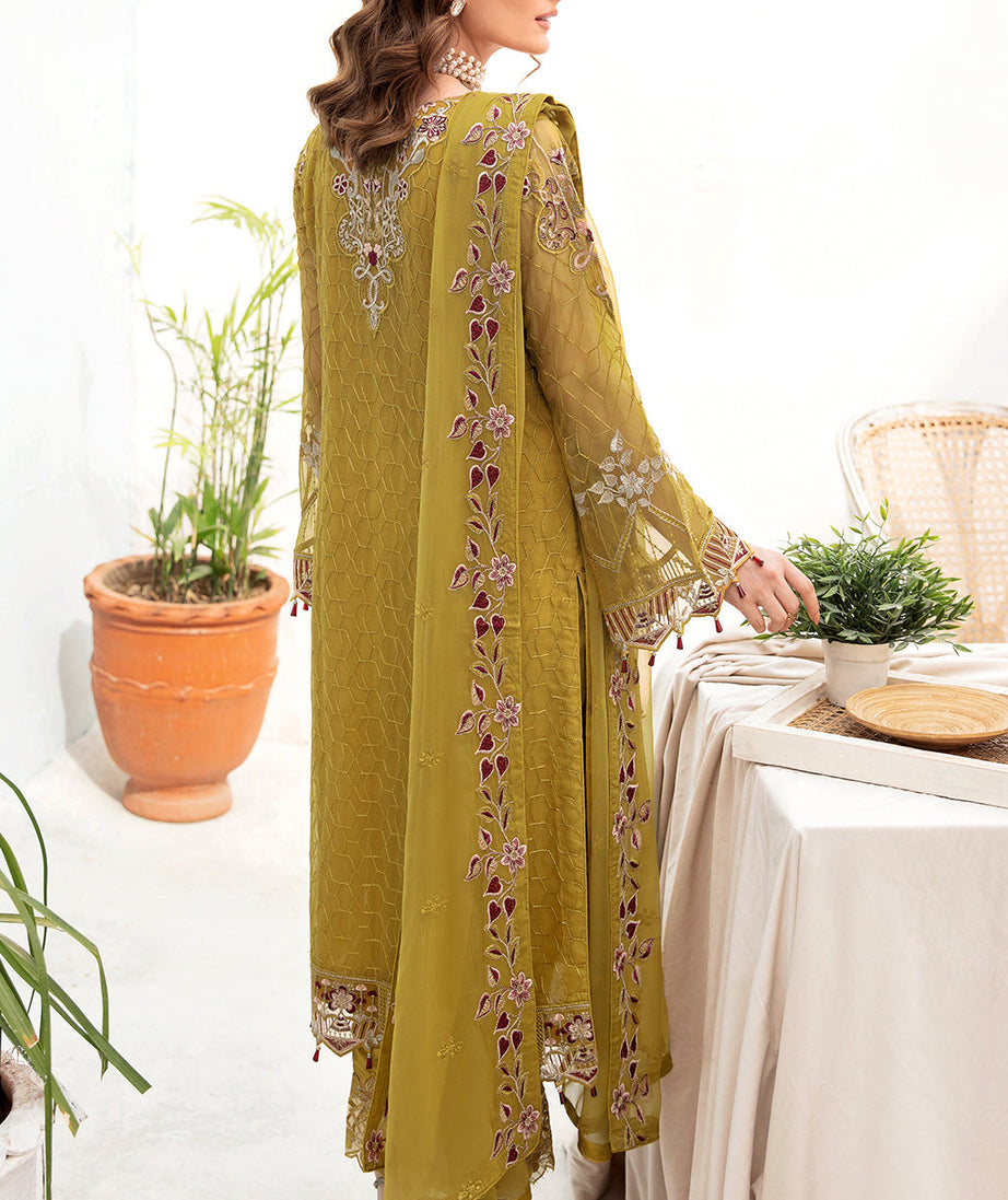 Ramsha Chevron Chiffon`23 D#706