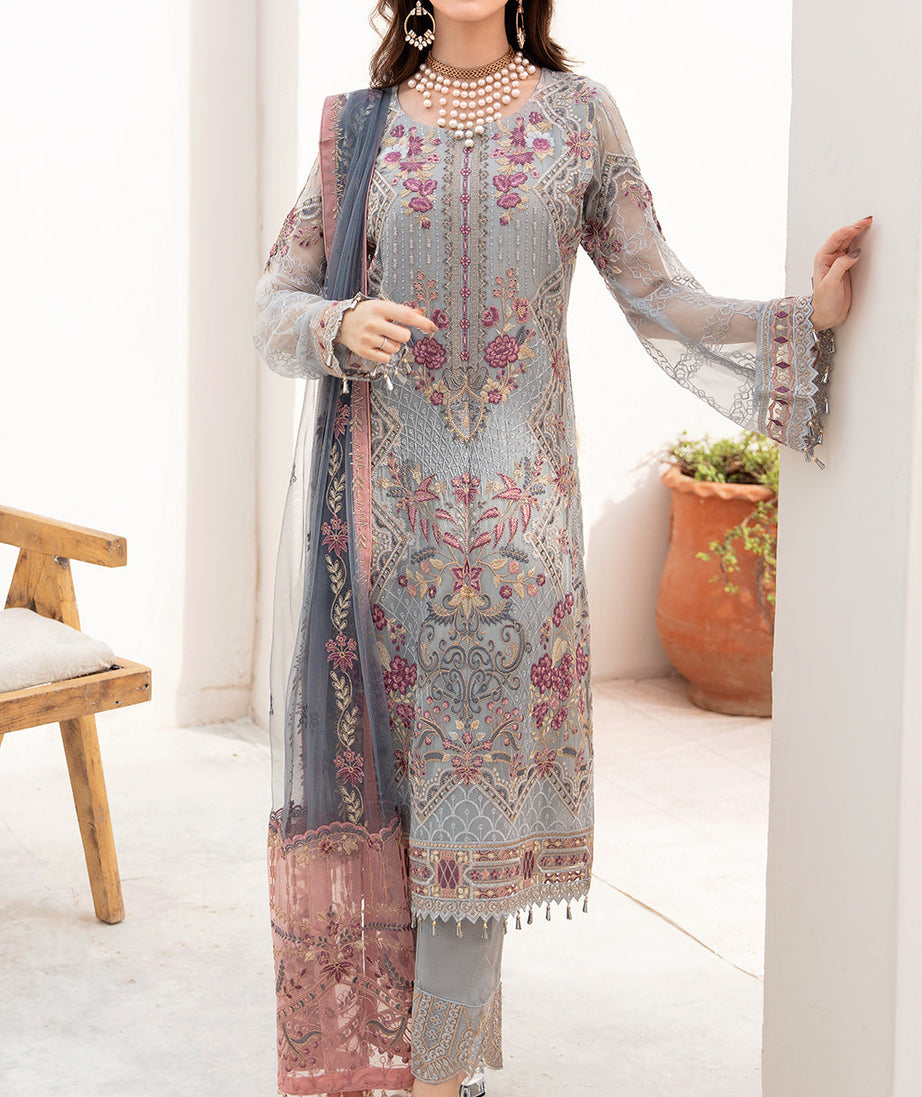 Ramsha Chevron Chiffon`23 D#703