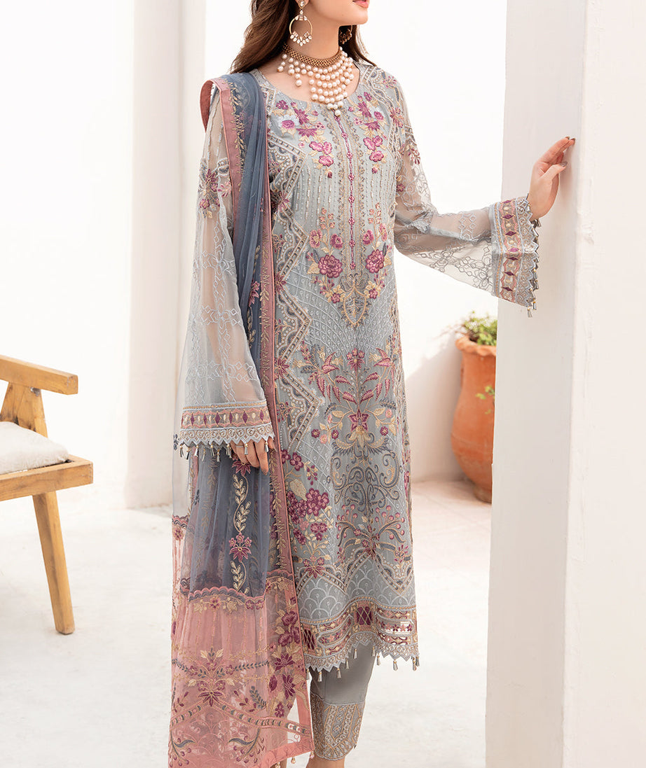 Ramsha Chevron Chiffon`23 D#703