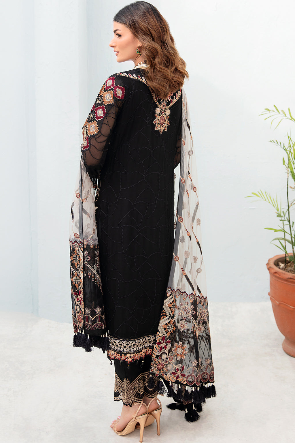 Ramsha Chevron Chiffon`23 D#707