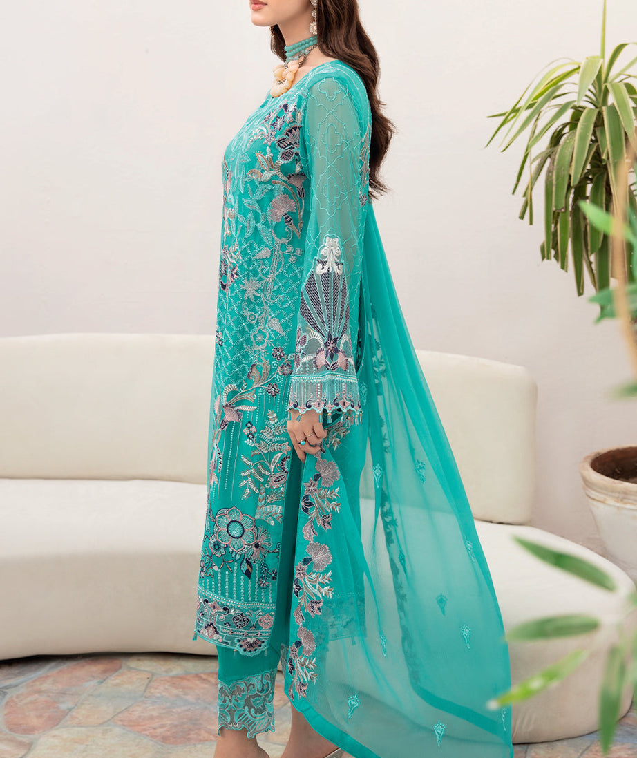 Ramsha Chevron Chiffon`23 D#708