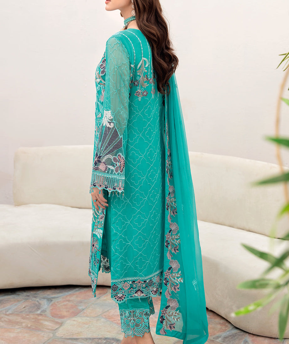 Ramsha Chevron Chiffon`23 D#708