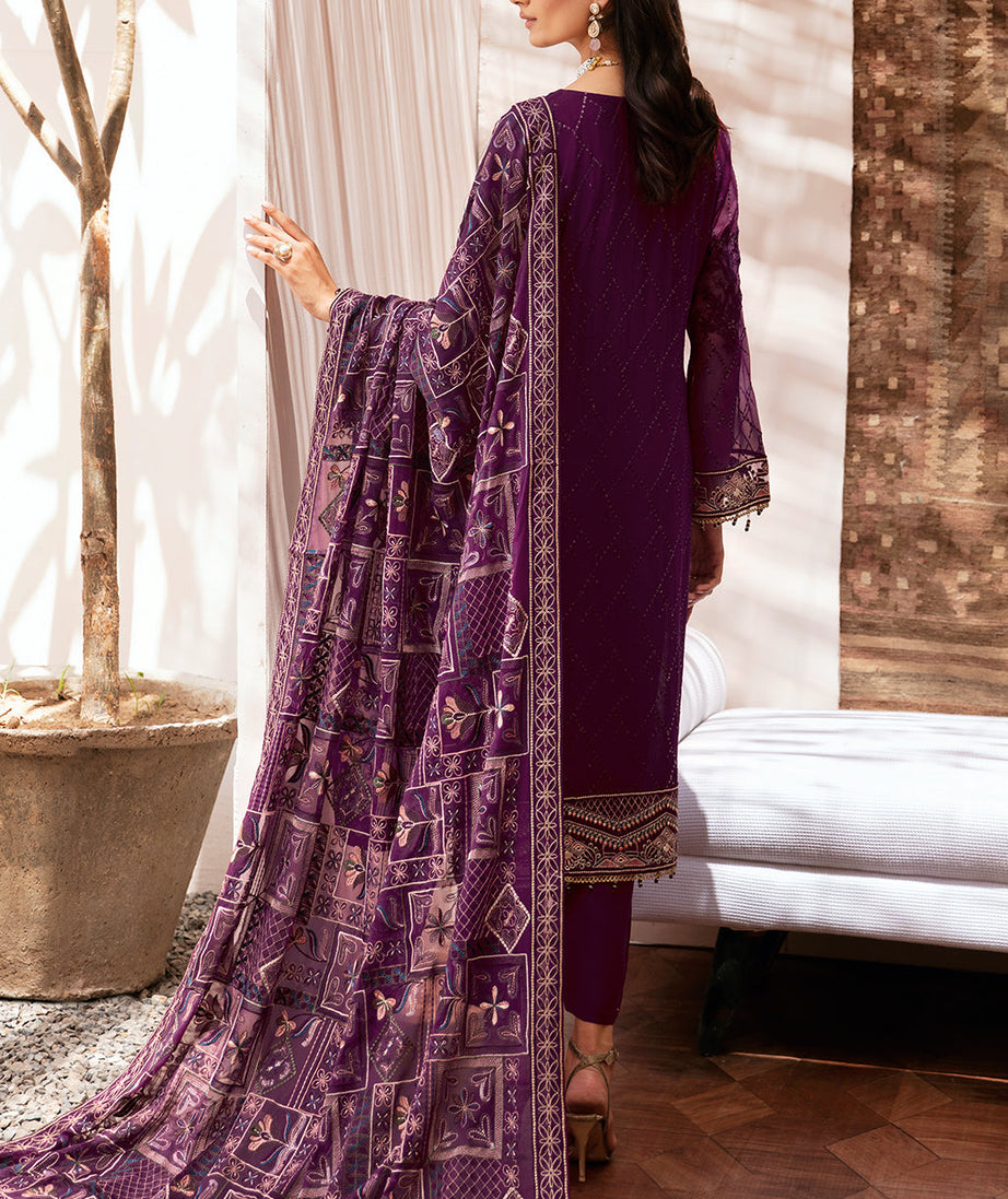 Ramsha Kashish W/Chiffon'24 Vol-2 K#201