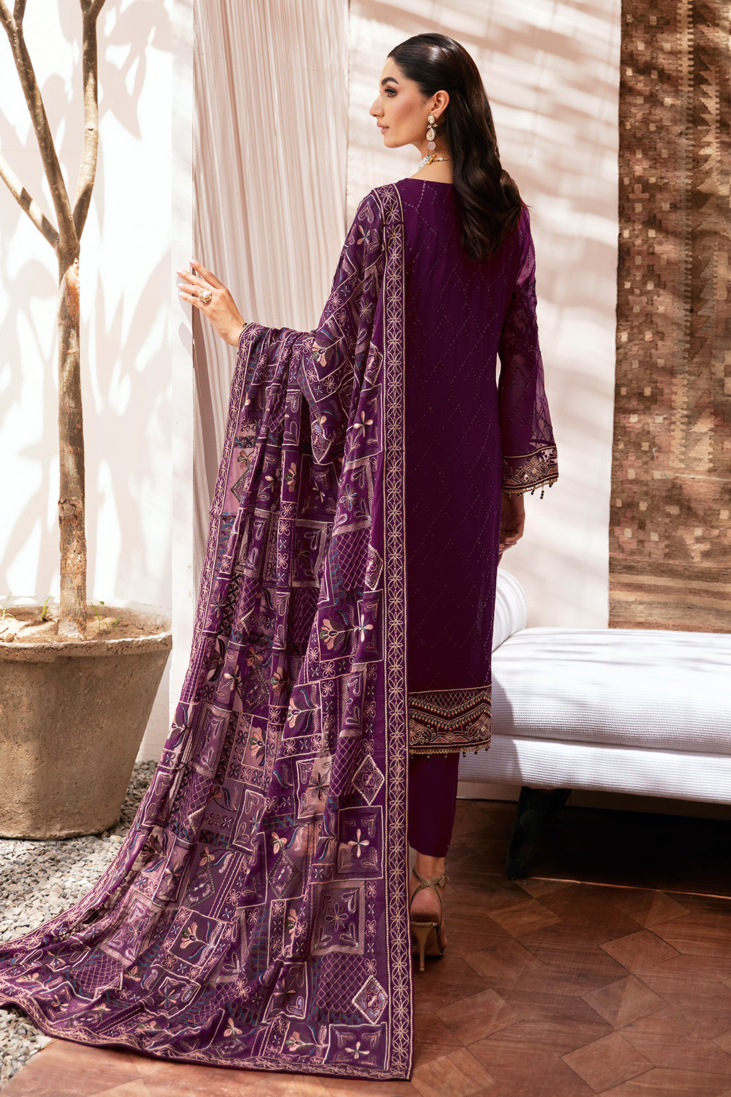 Ramsha Kashish W/Chiffon'24 Vol-2 K#201