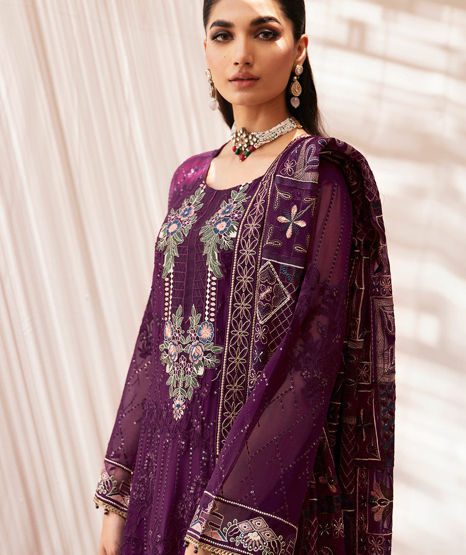 Ramsha Kashish W/Chiffon'24 Vol-2 K#201