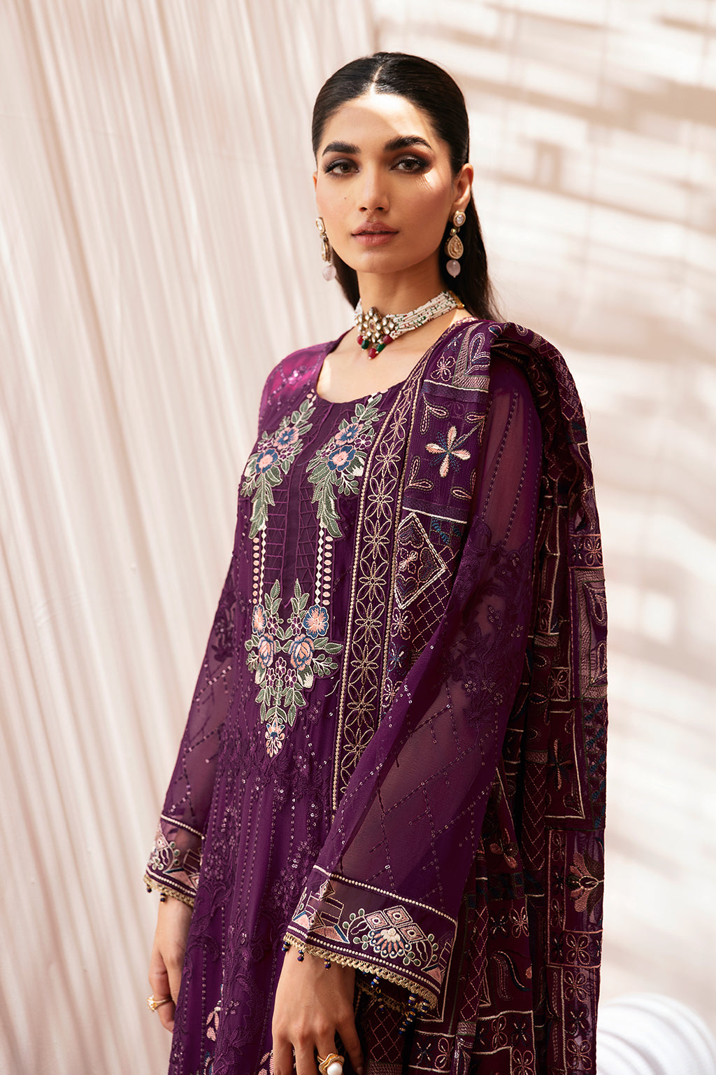 Ramsha Kashish W/Chiffon'24 Vol-2 K#201