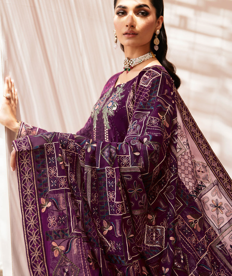 Ramsha Kashish W/Chiffon'24 Vol-2 K#201