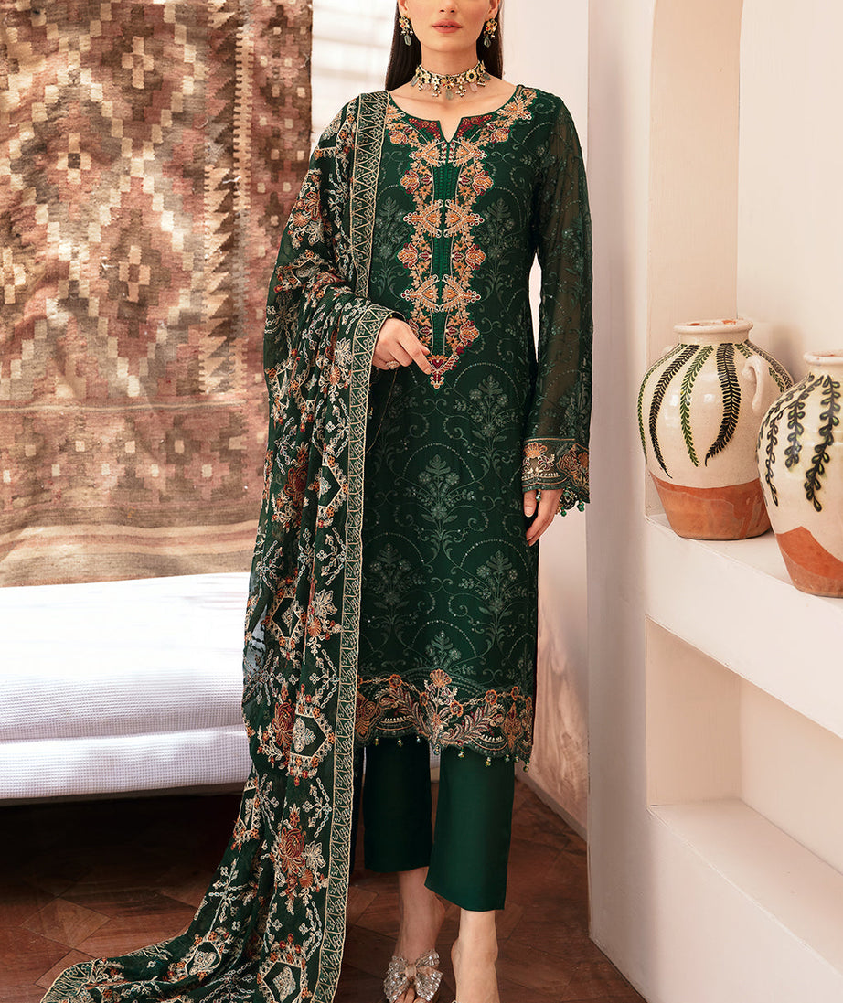 Ramsha Kashish W/Chiffon'24 Vol-2 K#207