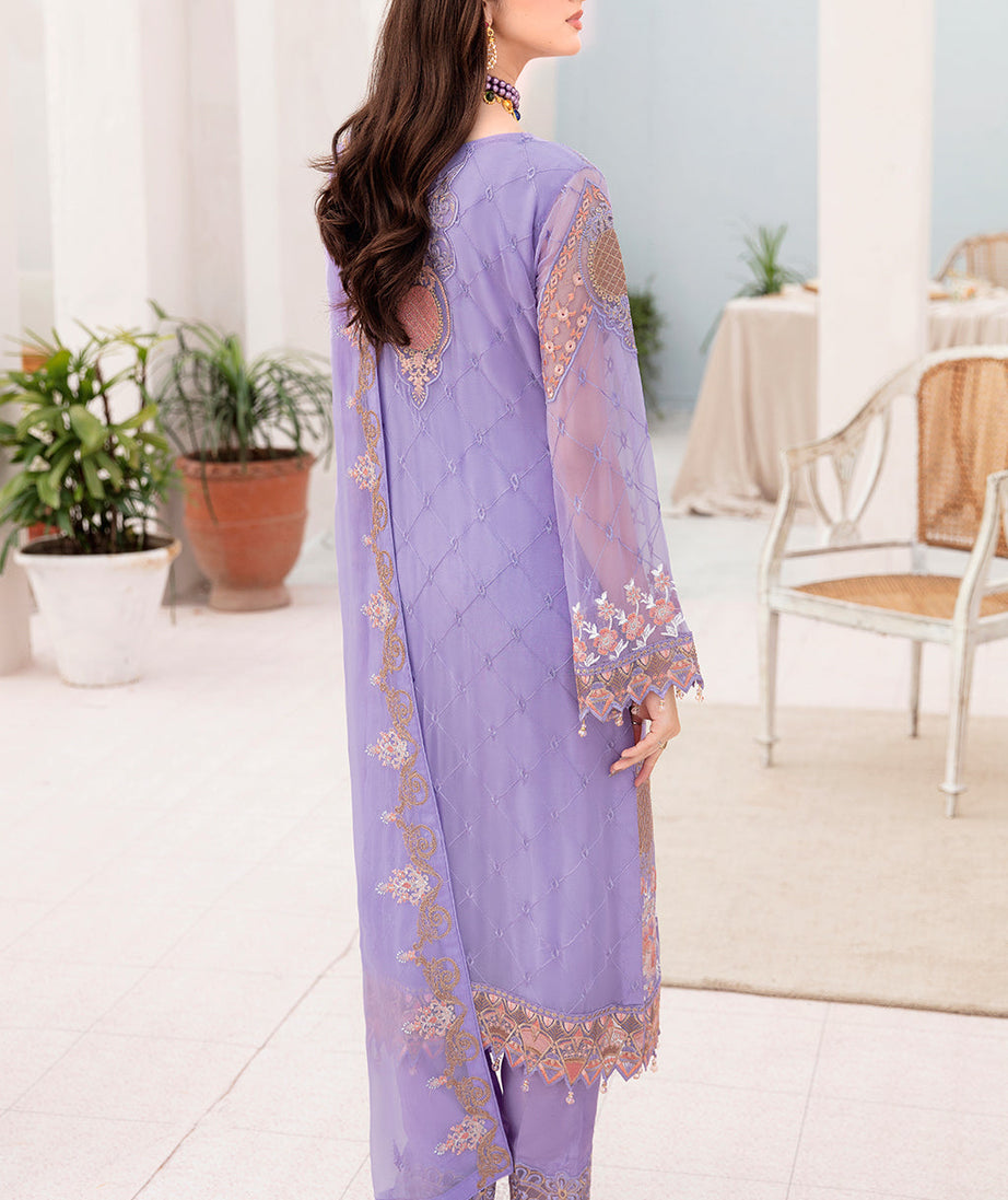 Ramsha Chevron Chiffon`23 D#711