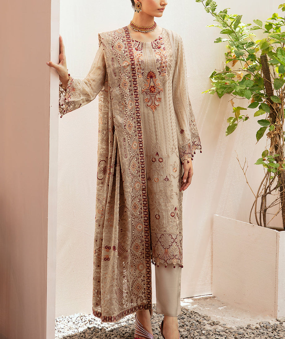 Ramsha Kashish W/Chiffon'24 Vol-2 K#206
