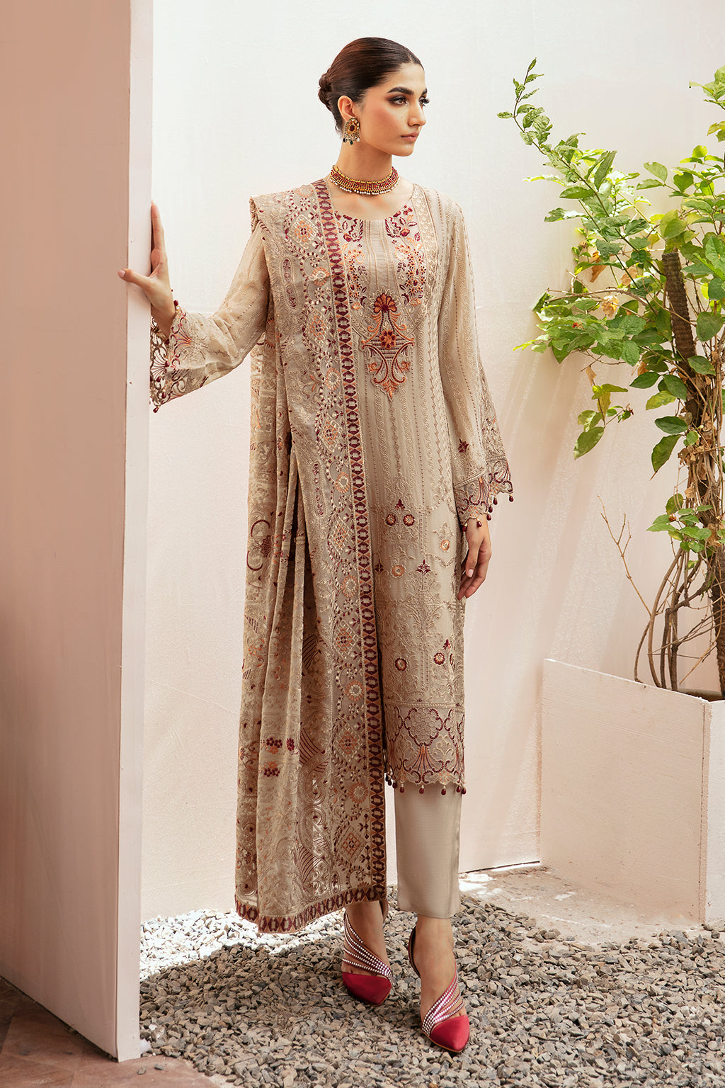 Ramsha Kashish W/Chiffon'24 Vol-2 K#206