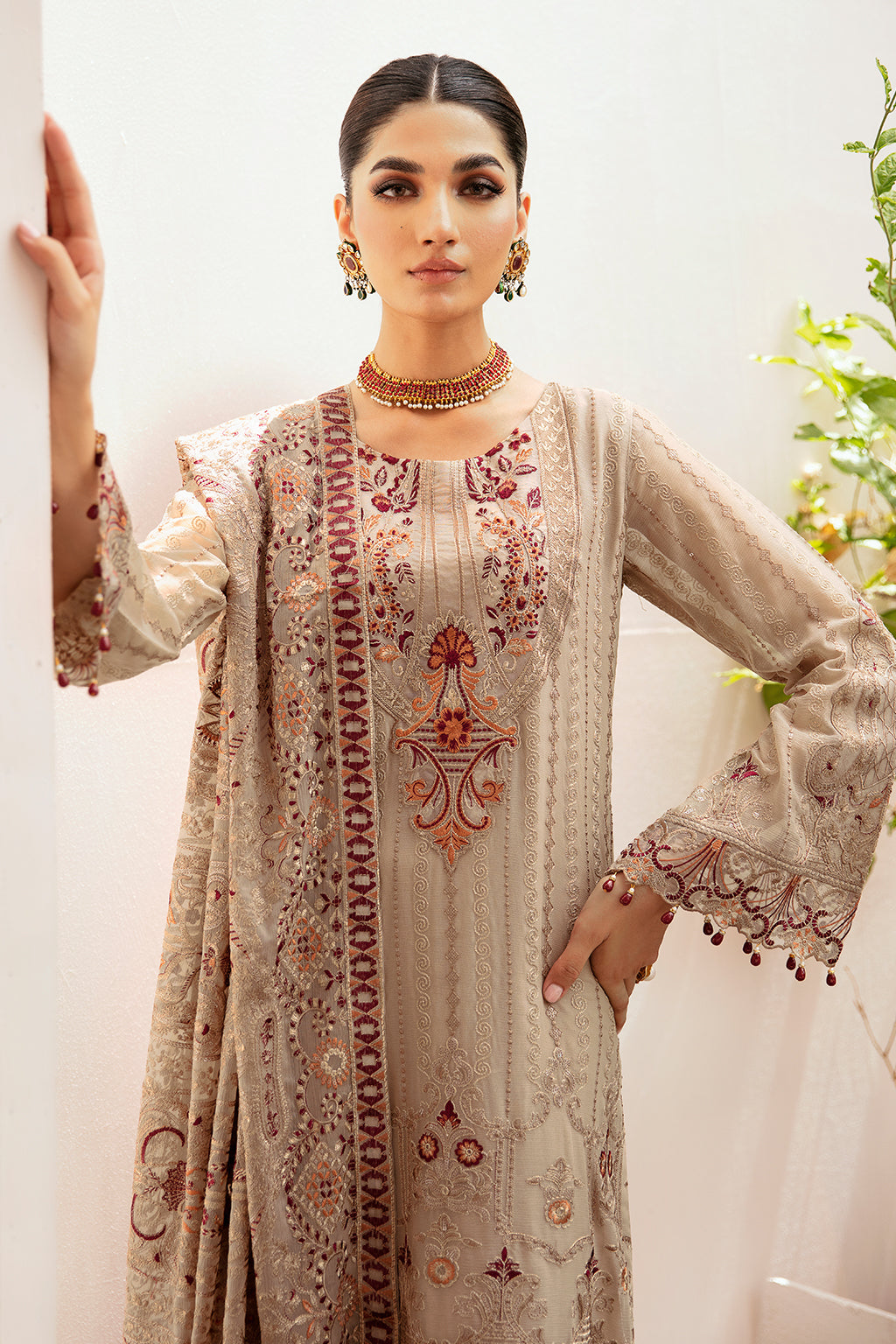 Ramsha Kashish W/Chiffon'24 Vol-2 K#206