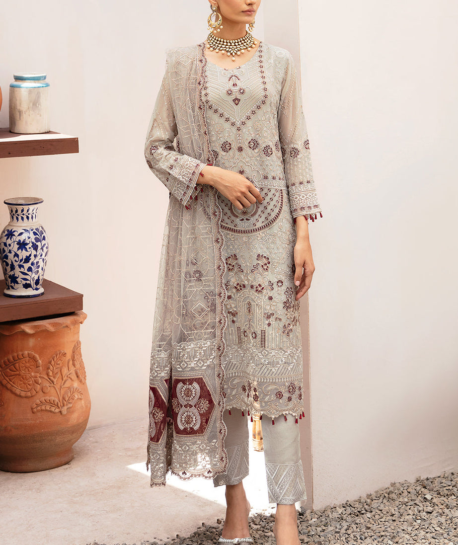 Ramsha Kashish W/Chiffon'24 Vol-2 K#208