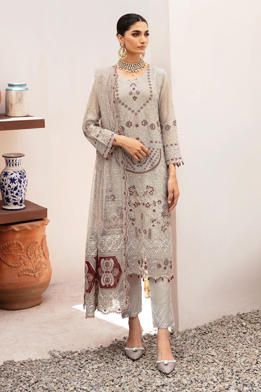 Ramsha Kashish W/Chiffon'24 Vol-2 K#208