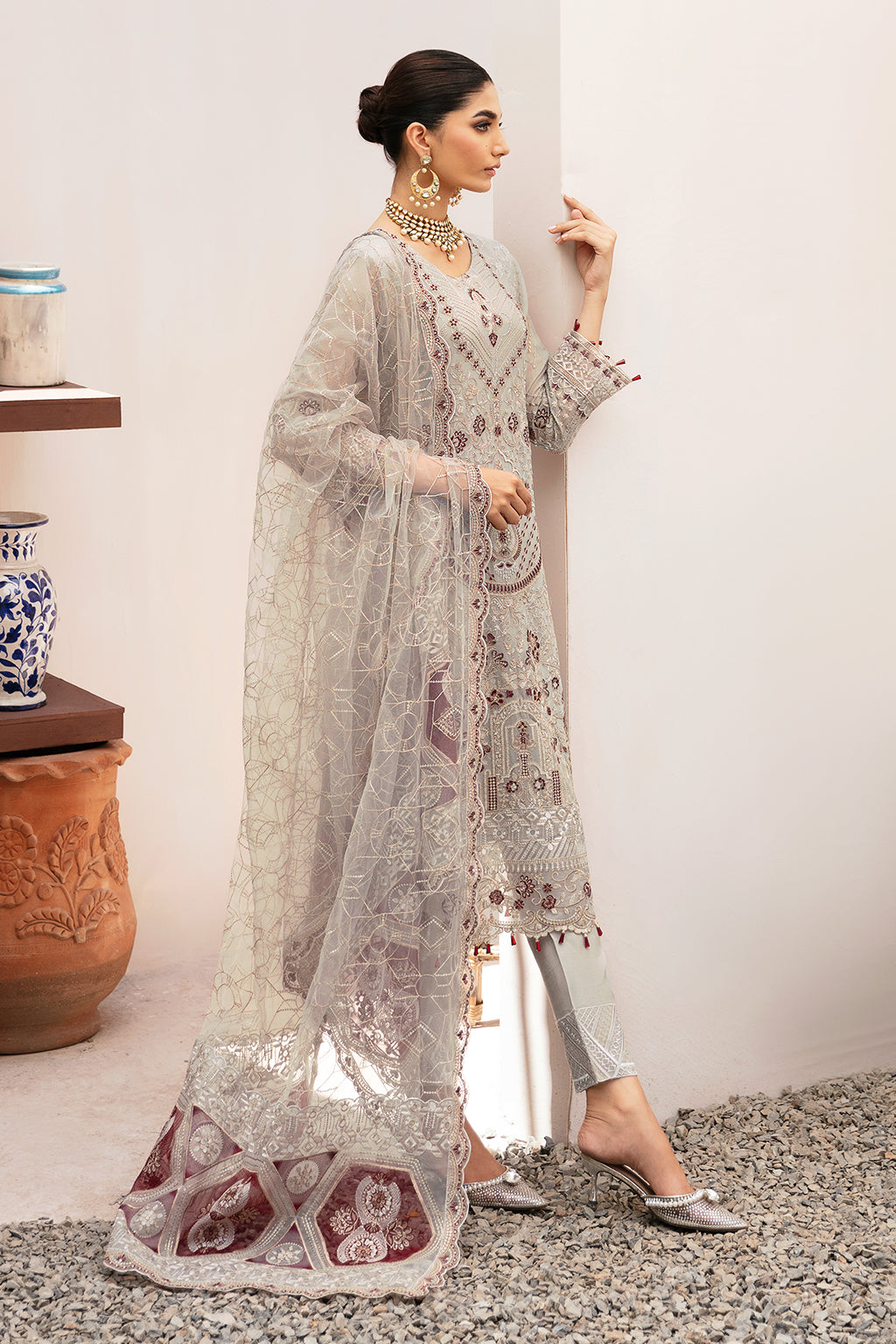 Ramsha Kashish W/Chiffon'24 Vol-2 K#208