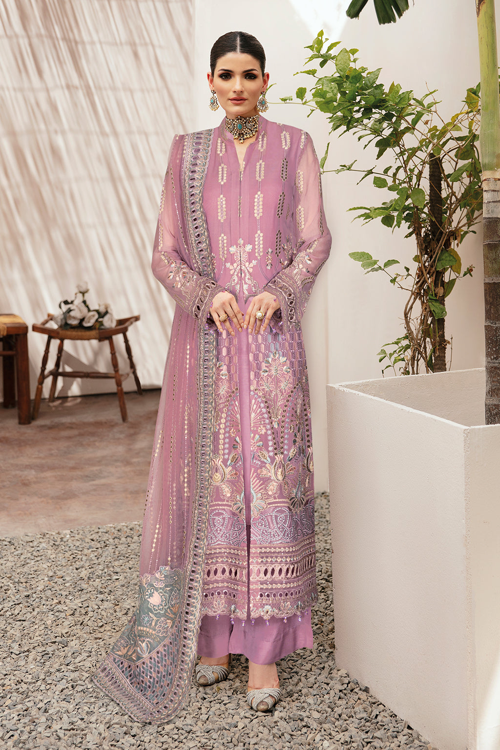 Ramsha Kashish W/Chiffon'24 Vol-2 K#204