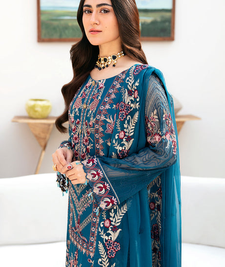 Ramsha Chevron Chiffon`24 Vol-8 A#811