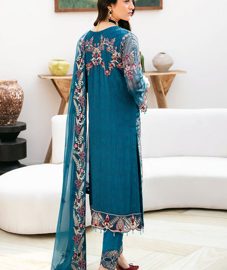 Ramsha Chevron Chiffon`24 Vol-8 A#811