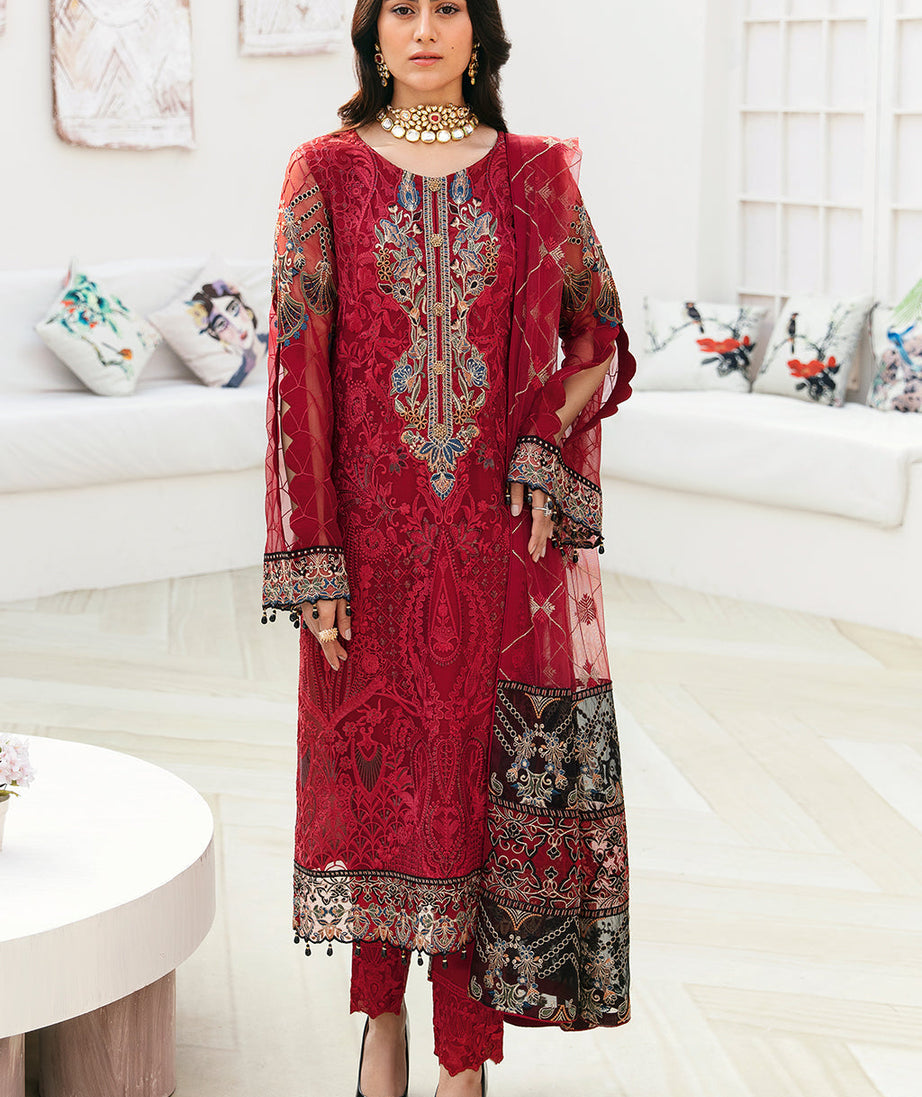 Ramsha Chevron Chiffon`24 Vol-8 A#803